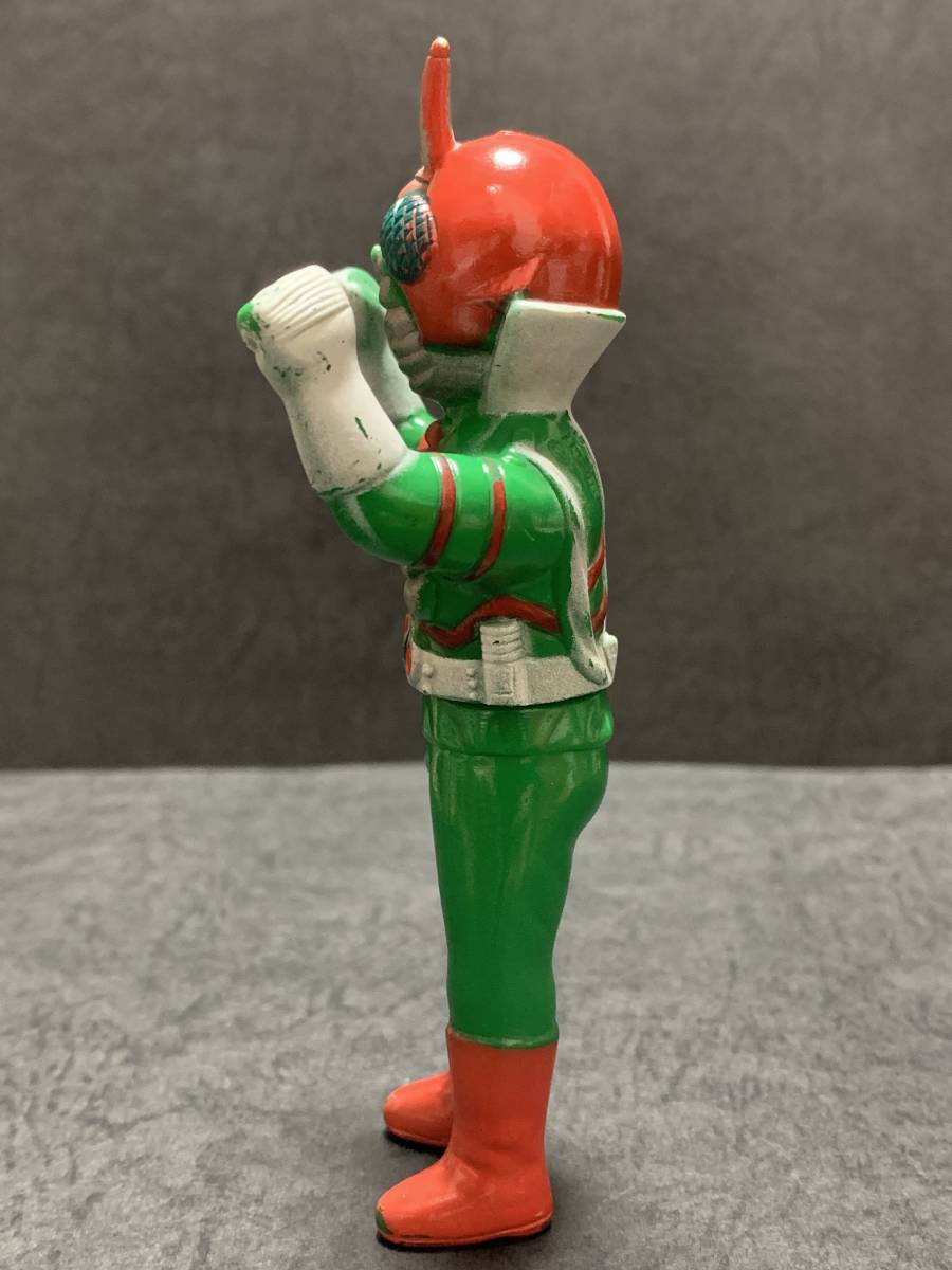 当時物　ポピー 仮面ライダーV3 ソフビ 石ノ森章太郎 仮面ライダーV3 ソフビ ポピー製 当時物 20cm レア 貴重 フィギュア