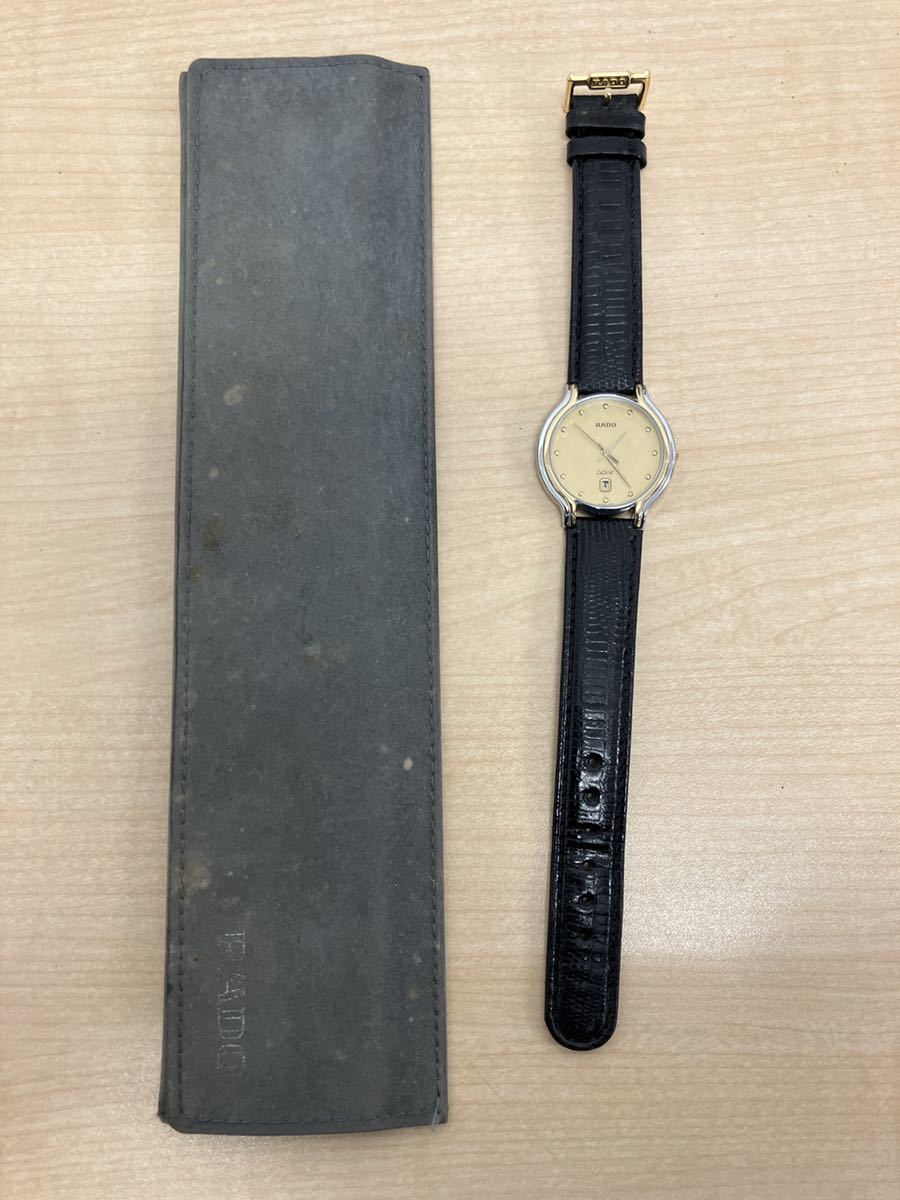 RADO FLORENCE QZ 129.3644.4 ラドー フローレンス デイト コンビ