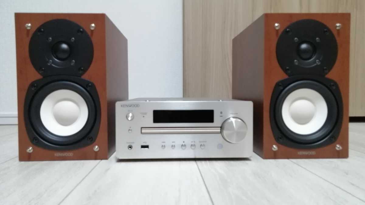 美品】KENWOOD 21年製 K-515-N Kseries コンパクトHi-Fiシステム 