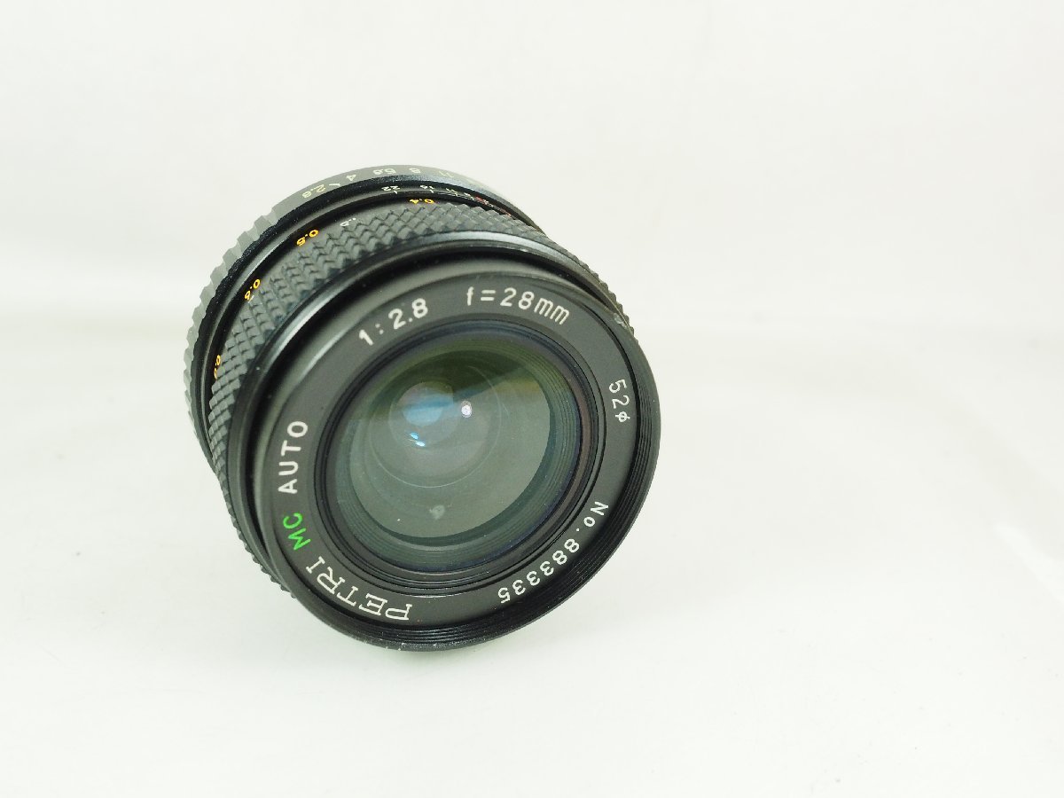 B999美品☆ペトリ PETRI MC AUTO 28mm F2.8 M42マウント(一眼カメラ用