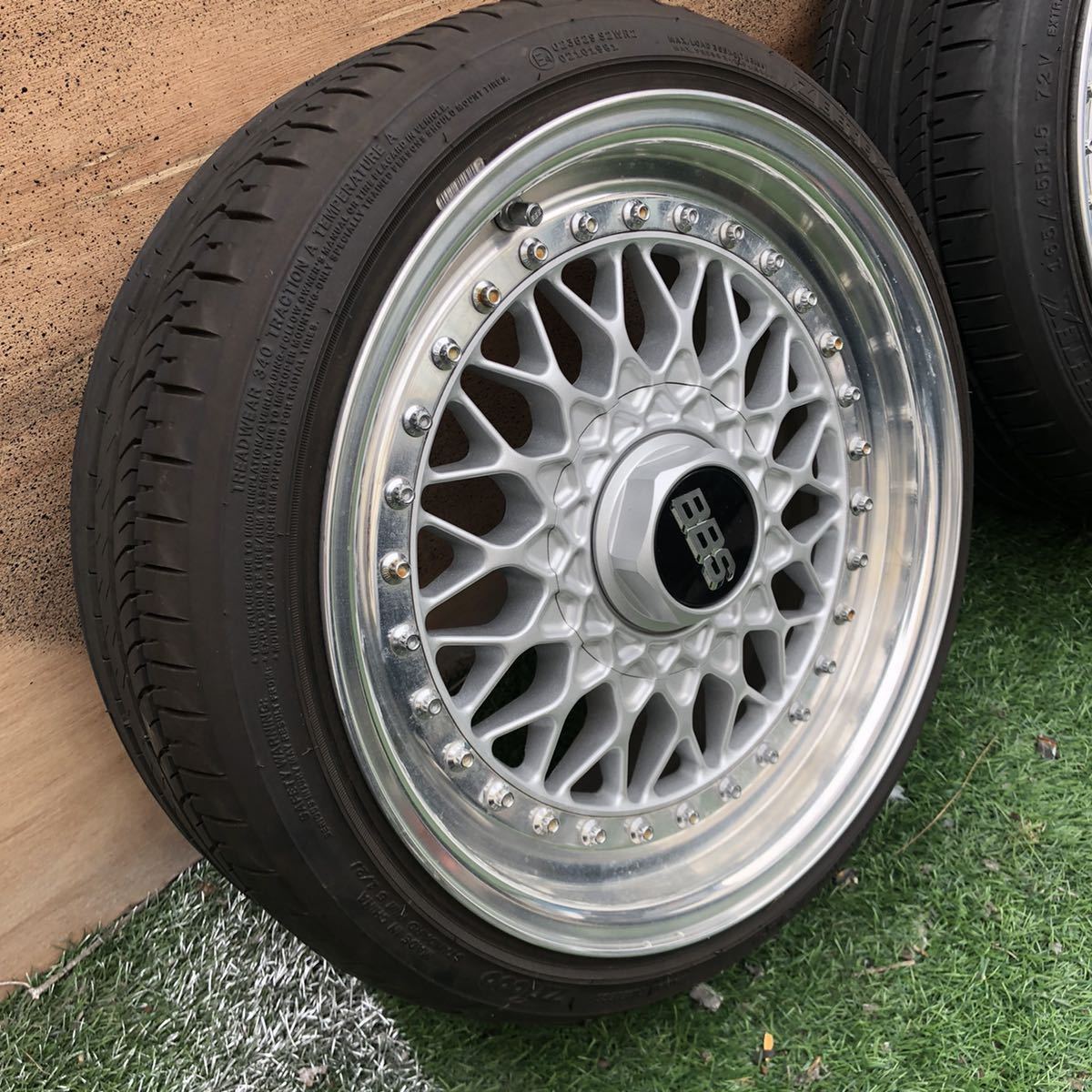 15インチ - Yahoo!オークション 「bbs BBS 7j」の落札相場・落札価格 