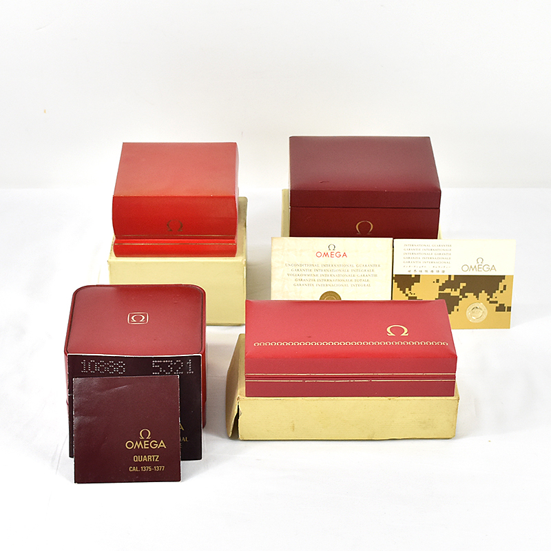 ヴィンテージ オメガ OMEGA 時計ケース 空箱 純正 4点セット A00735