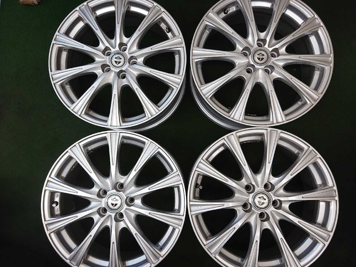 ☆中古品☆WEDS JOKER アルミホイール セット 17x7J+50 100-5H【他商品