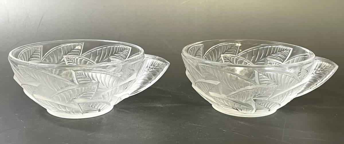 良個体LALIQUE ルネ・ラリック オルモー ORMEAUX 花瓶 LALIQUEルネ