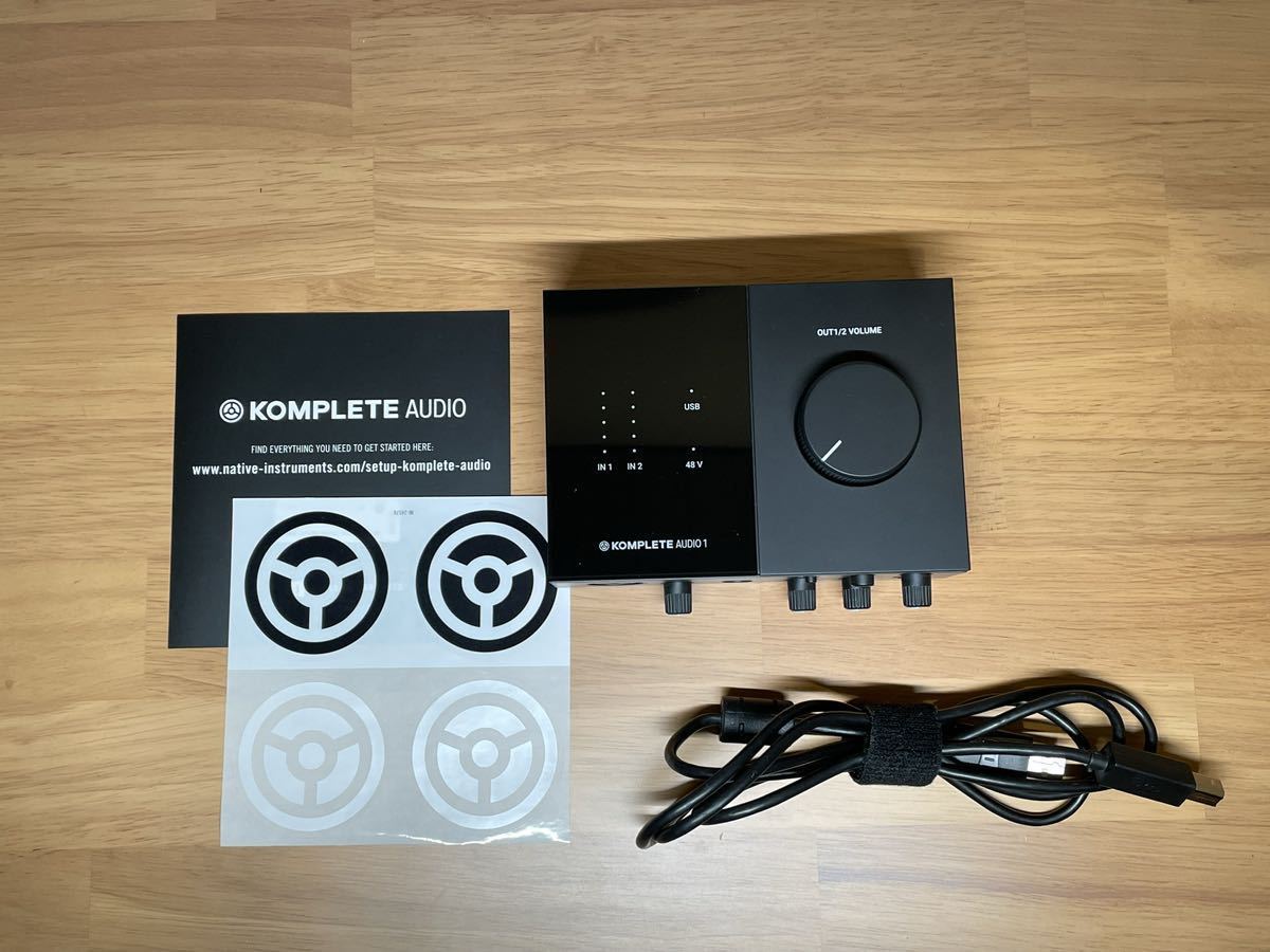 Native Instruments ( ネイティブインストゥルメンツ ) KOMPLETE AUDIO 1 オーディオインターフェース
