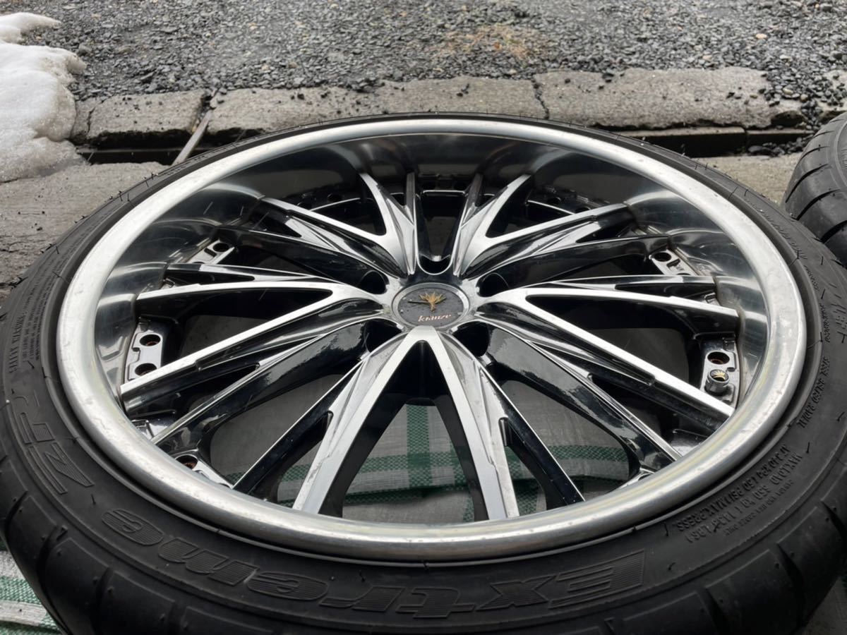 weds クレンツェ エルアボラ 19インチ タイヤ付き 廃盤ホイール レア 