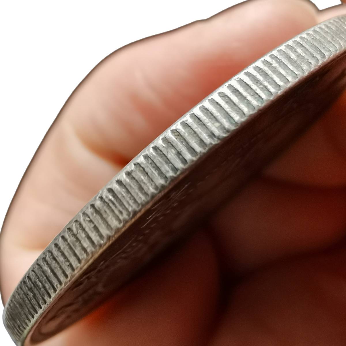 旧蔵銀幣《吉林省造 光緒元寶 庫平七銭二分》 1ドル銀貨 中国銀貨 壱圓