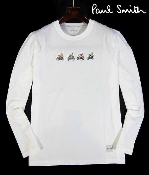 D日04037新品▽春物 ポールスミス 長袖Tシャツ 【 L 】 長袖カットソー 