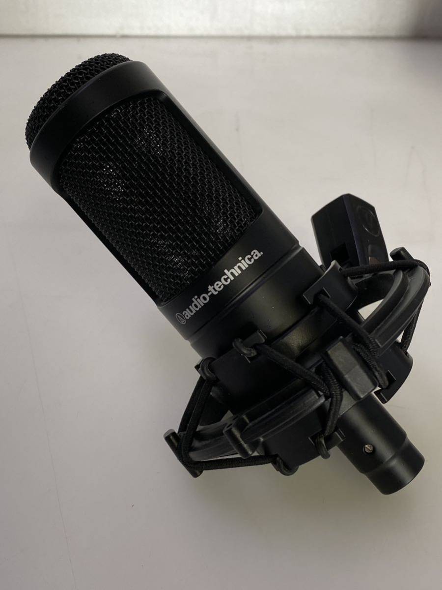 サ3571M★audio-technica　オーディオテクニカ　AT2035　コンデンサーマイク★