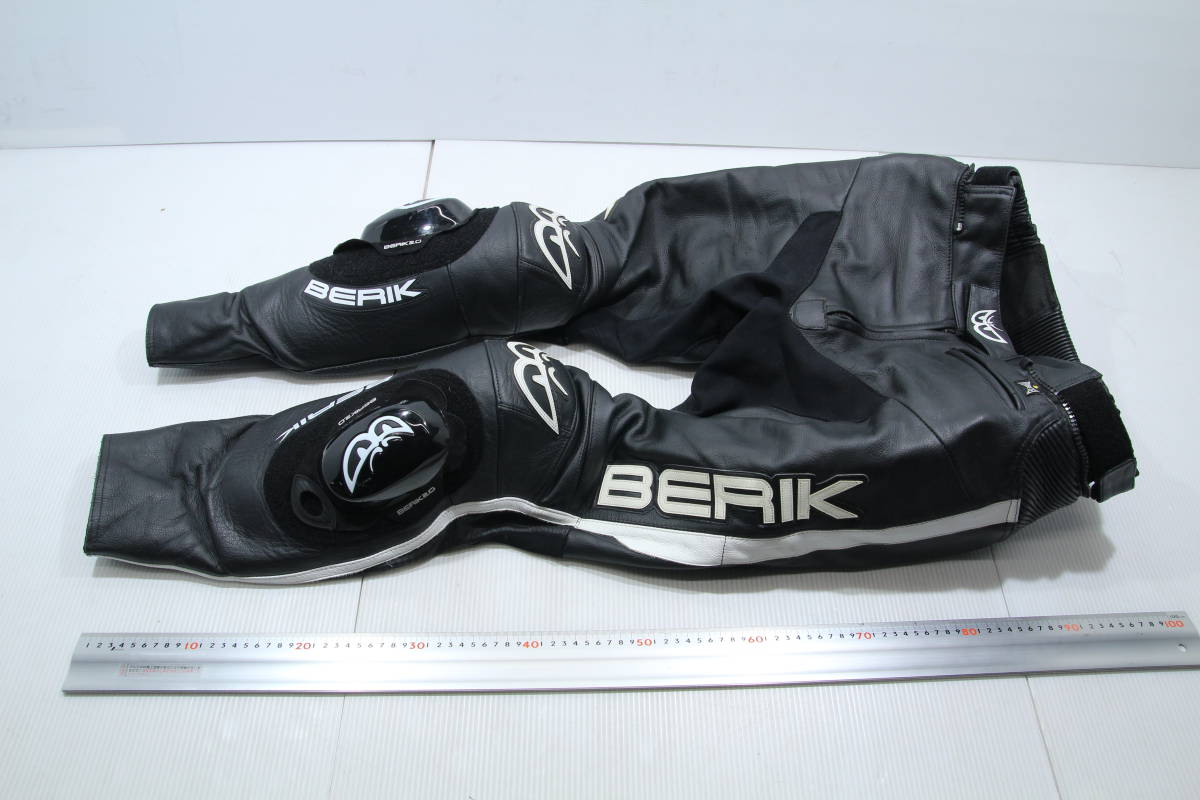 送料無料，爆買い 中古 BERIK メッシュレザーパンツ サイズ：56 XXL