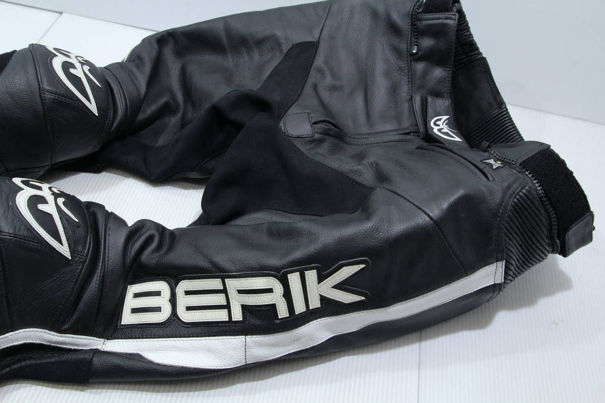 送料無料，爆買い 中古 BERIK メッシュレザーパンツ サイズ：56 XXL