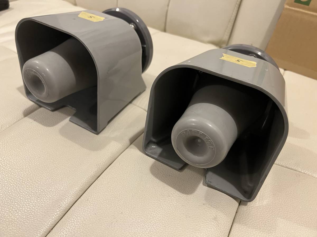 パトライト PATLITE サイレンアンプ用 スピーカー SPS-50N 2個セット ⑤