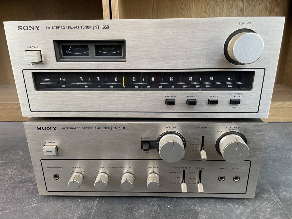 SONY プリメインアンプ TA-F7B