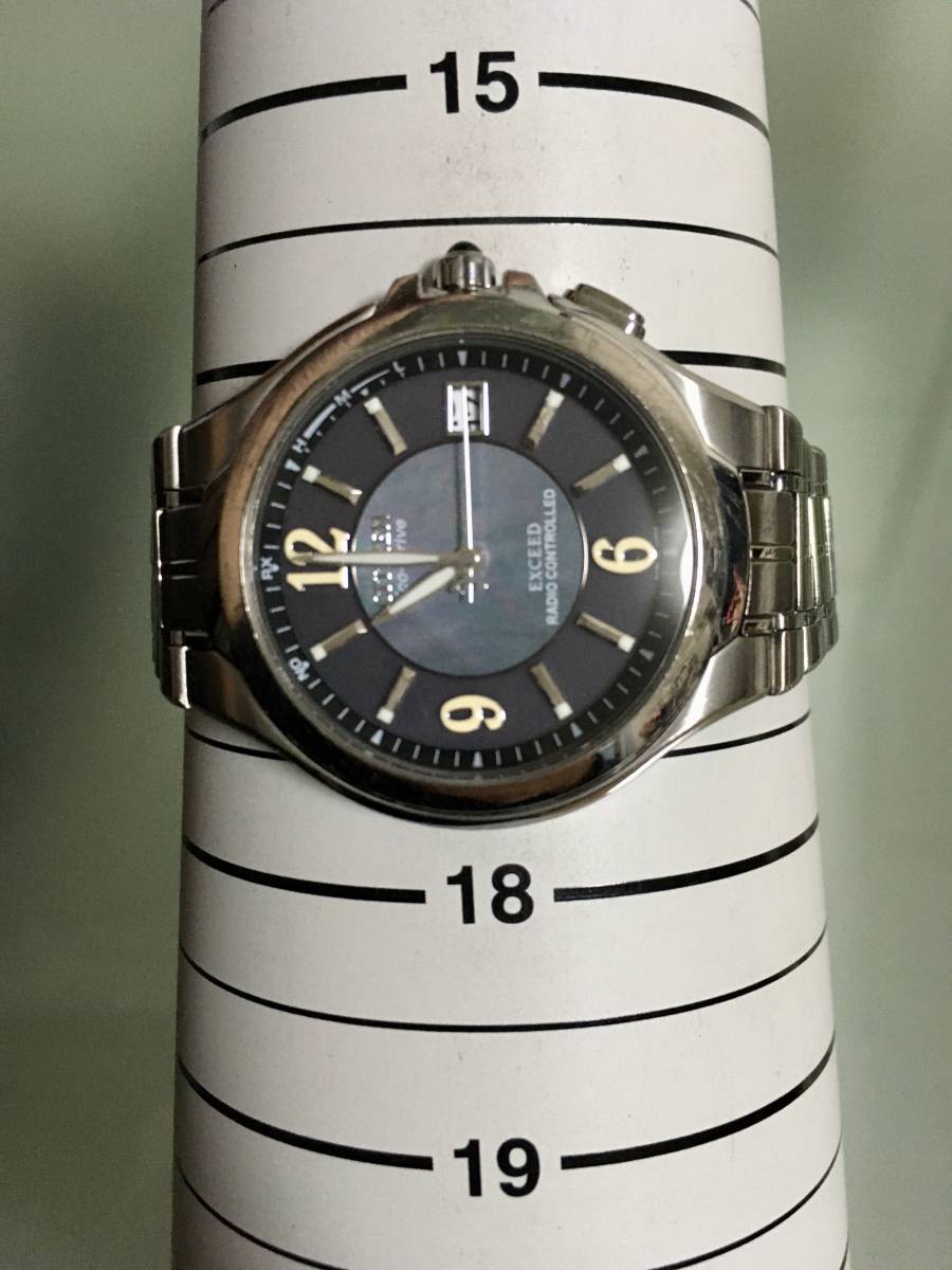 ☆稼動品☆CITIZEN シチズン/エクシード☆エコドライブ☆ソーラー 