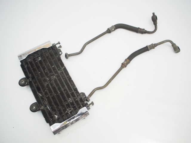 バンディット1200純正オイルクーラー 交換に穴破れ無し ホース