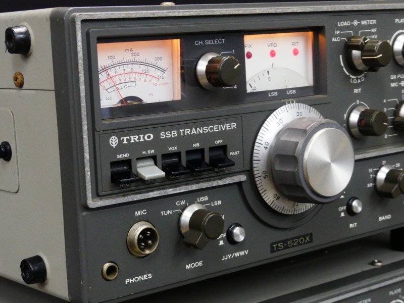 p310 TRIO トリオ SSB トランシーバー TS-520X 無線機 アマチュア無線