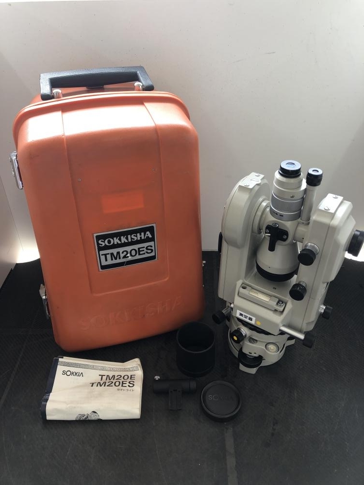 SOKKISHA TM20D 中古品 016□ジャンク品□SOKKISHA 測機舎 光学式セオドライト セオドライト