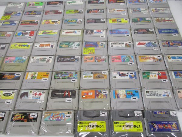  静 SFC/スーパーファミコン/ゲームソフト/約65本セットまとめ売り/現状品 K-2758(その他)｜売買されたオークション情報、yahooの商品情報をアーカイブ公開 - オークファン タイトル