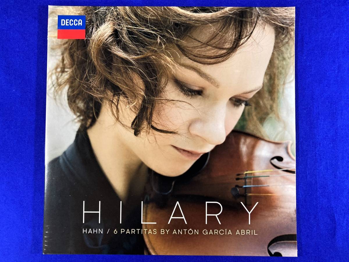 未開封　入手激難　ヒラリー・ハーン　無伴奏ヴァイオリンのための6つのパルティータ　アントン・ガルシア・アブリル　EU盤　Hilary Hahn