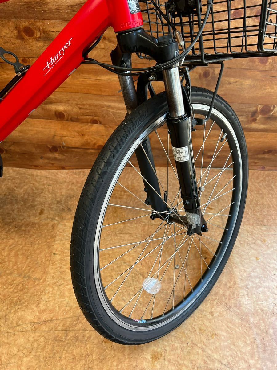 Panasonic hurryer 電動自転車 battery12.6ah 充電器あり 26インチ