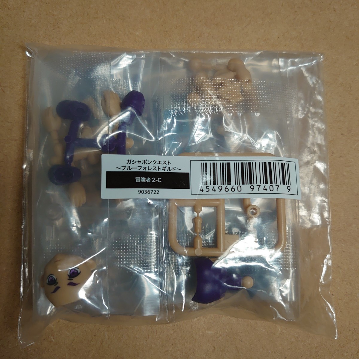 ガシャポンクエストオンライン ブルーフォレストギルド 冒険者2-A 2-C 