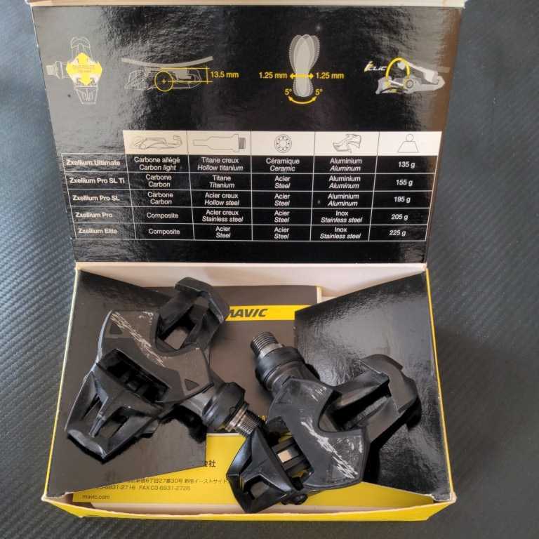 ②新製品☆MAVIC☆ゼリウム☆PRO SL TI☆ペダル Mavic