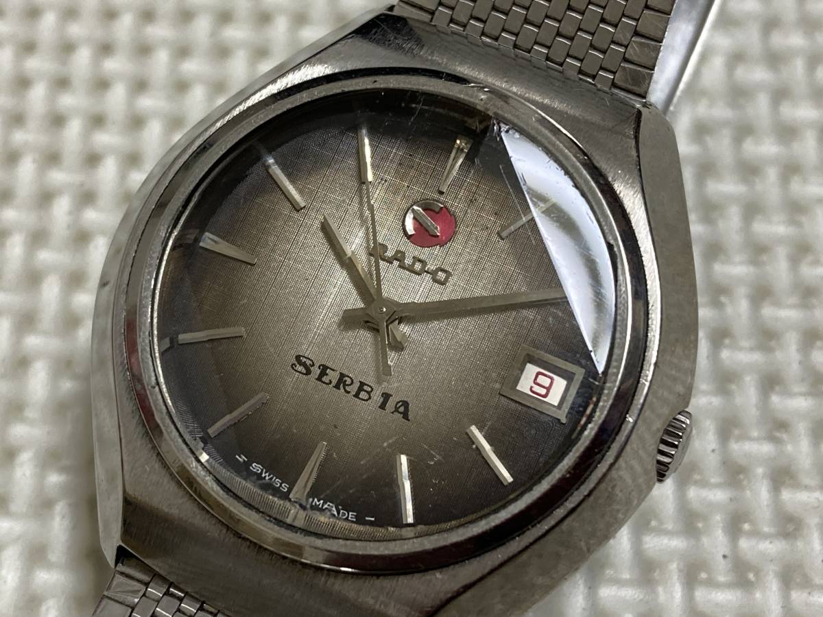 Yahoo!オークション 【稼働 良品】1017-2 RADO SERBIA ラドー セルビア 