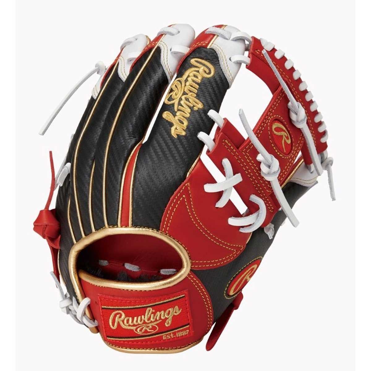 1505824-Rawlings/軟式グラブ HOH HYPER SHELL 内野手用 野球グローブ/LH