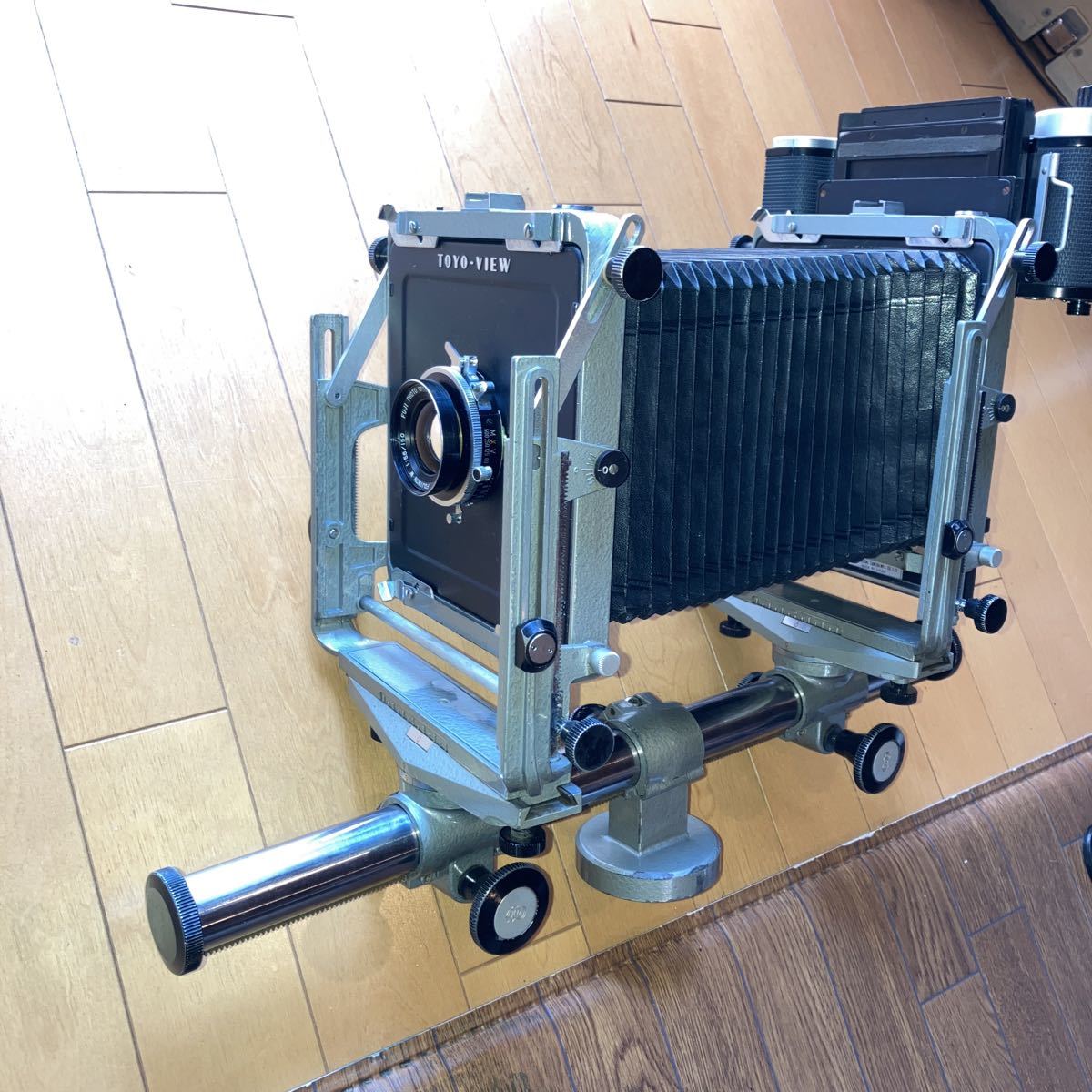 Fujinon Toyo View Deluxe 大判カメラ フィルムホルダー付 Yahoo!オークション 「トヨ フィルムホルダー」の落札相場 View Toyo