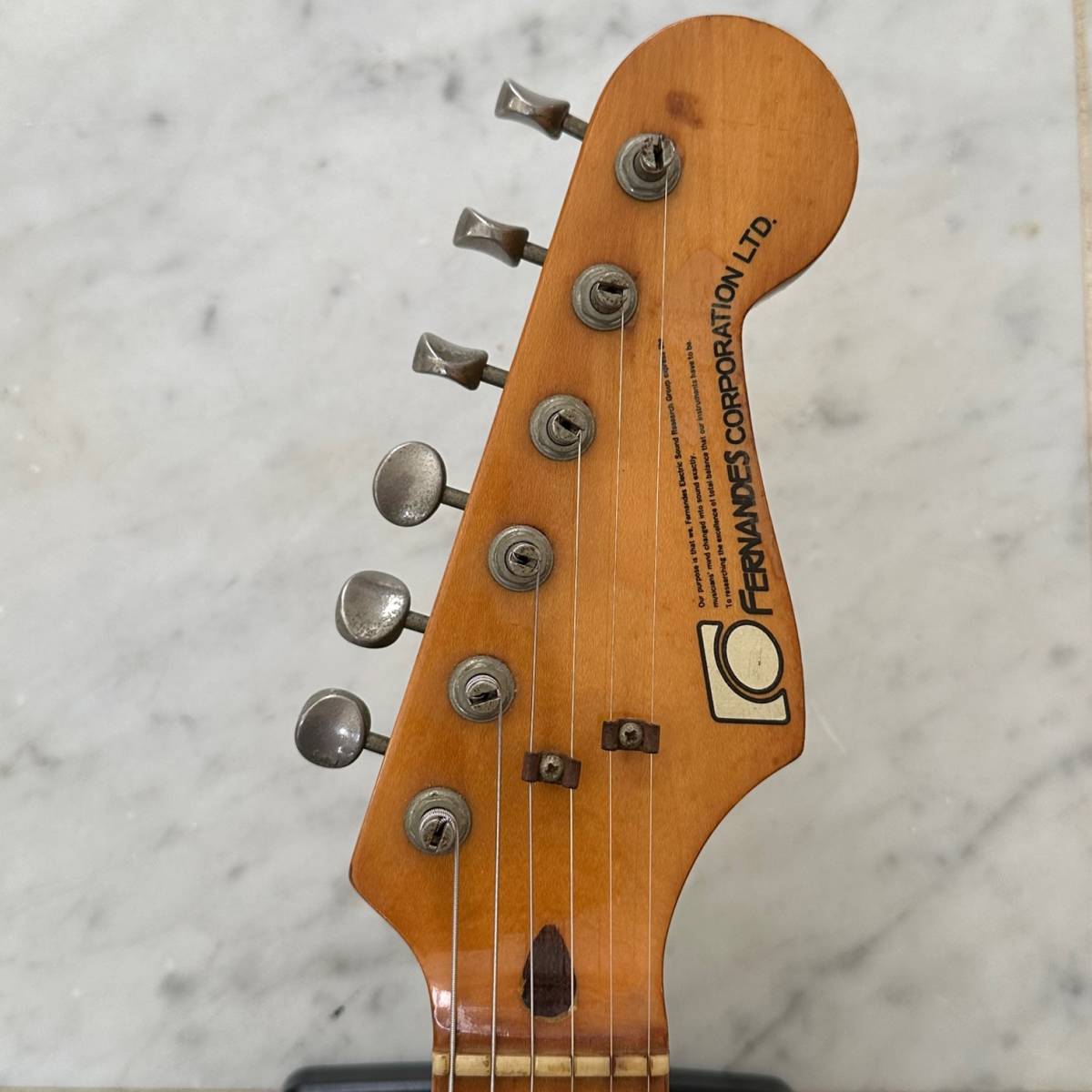 希少 FERNANDES フェルナンデス 石ロゴ 70～80年製 ジャパン