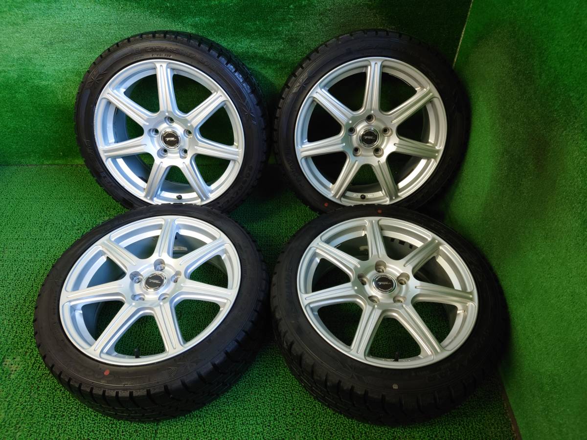 溝有 グッドイヤー アイスナビ6 ICENAVI6 215/45R17 ホイールセット