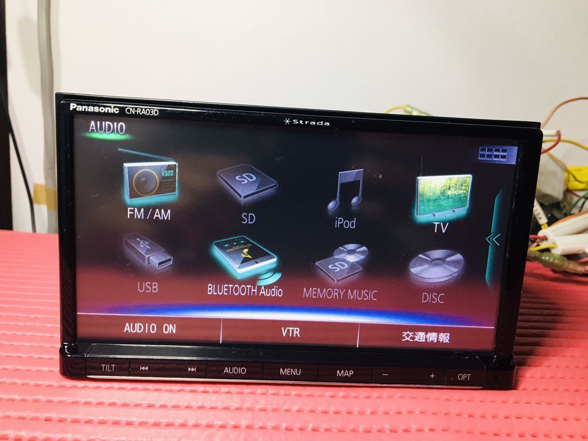 Panasonic CN-RA03WD ナビ TV Bluetooth Panasonic CN-RA03WD