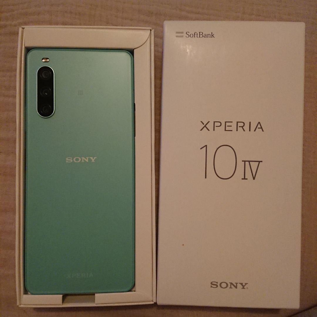 SONY Xperia 10 IV SIMフリー ミント SoftBank