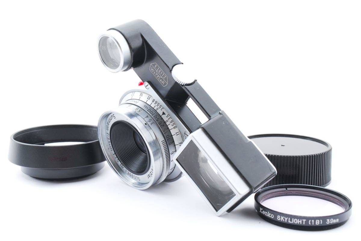 990】Leica ライカ summaron 35mm F3.5 ズマロン メガネ付き ライカ