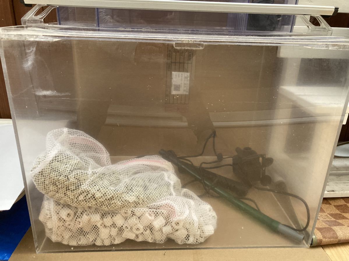 引取限定水槽セット 60アクリル水槽 引き取り限定 フルセット。 亀』引