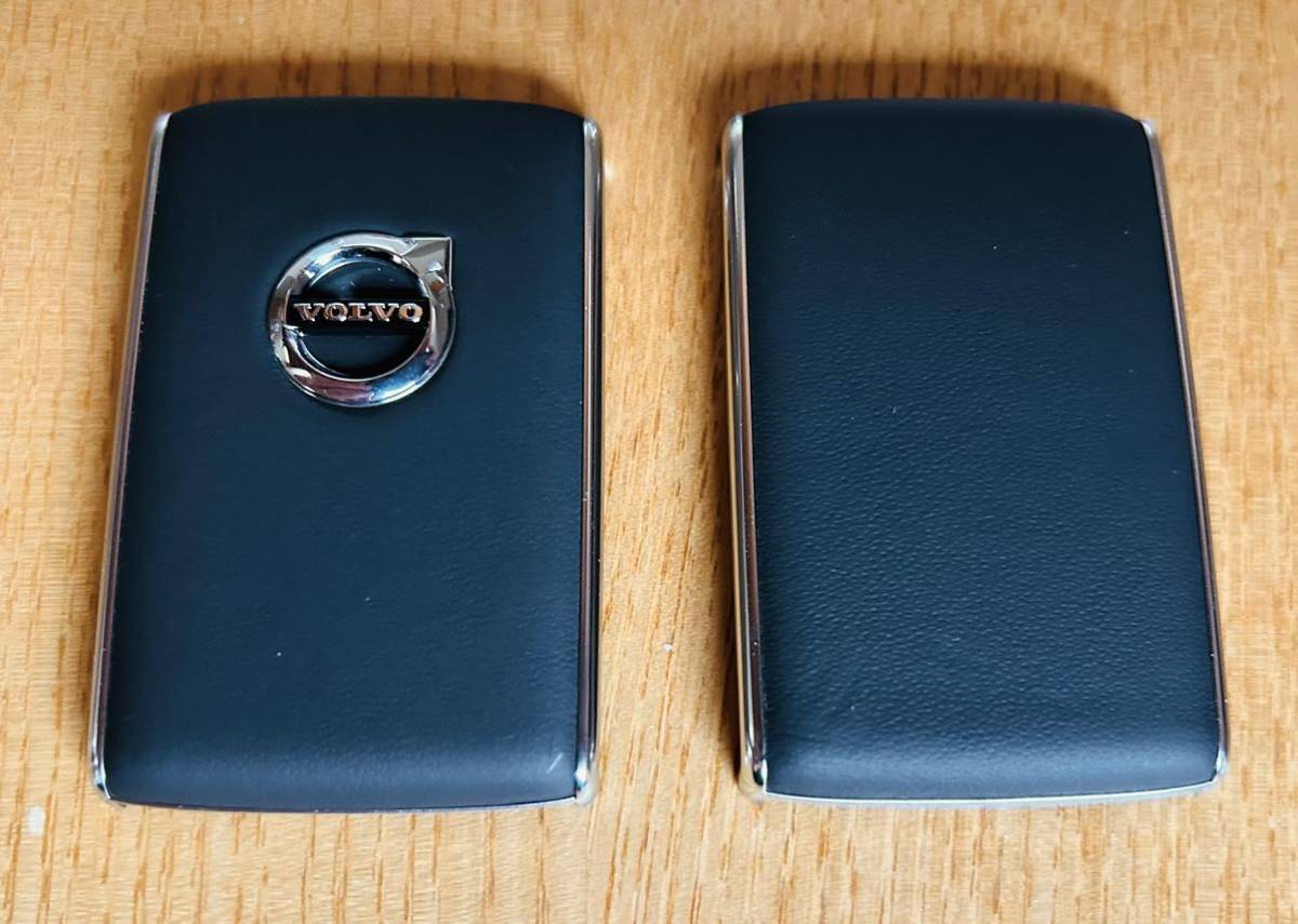 ☆ 美品 ボルボ VOLVO 純正 キーフォブシェル カバー チャコール