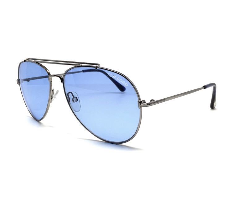 【未使用】TOMFORD サングラス　ダブルブリッジ　トムフォード TOM FORD INDIANA TF497-k 14v ティアドロップ　眼鏡