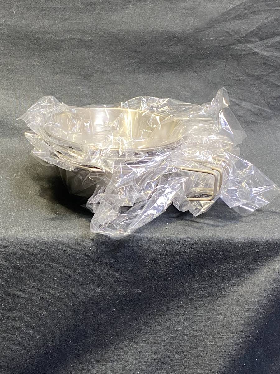 ＊＊＊ 新品同様 snow peak スノーピーク チタンシェラカップ４個セット (E-104) ②＊＊＊＊＊＊