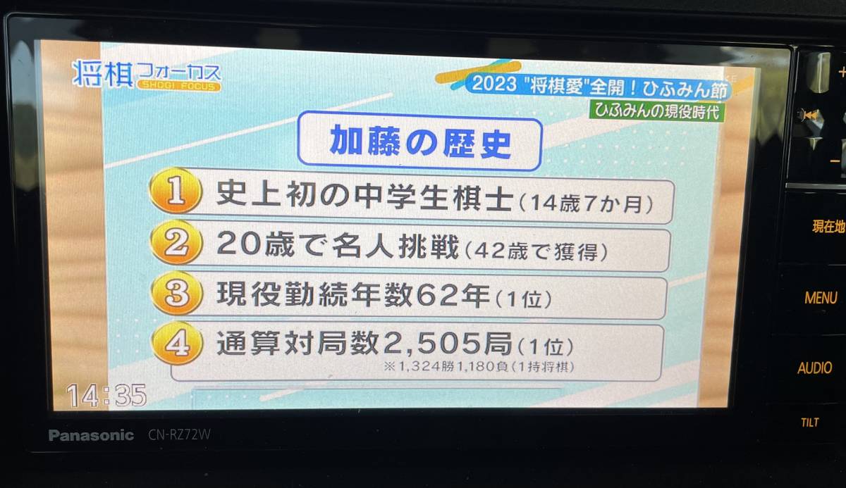 スズキ純正オプションナビ パナソニック CN−R302Z スペーシア MK42S