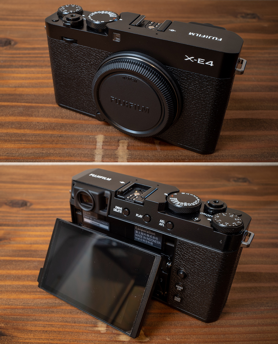 中古 富士フイルム FUJIFILM X-E4 + XF 35mm F1.4 + XF 27mm F2.8 