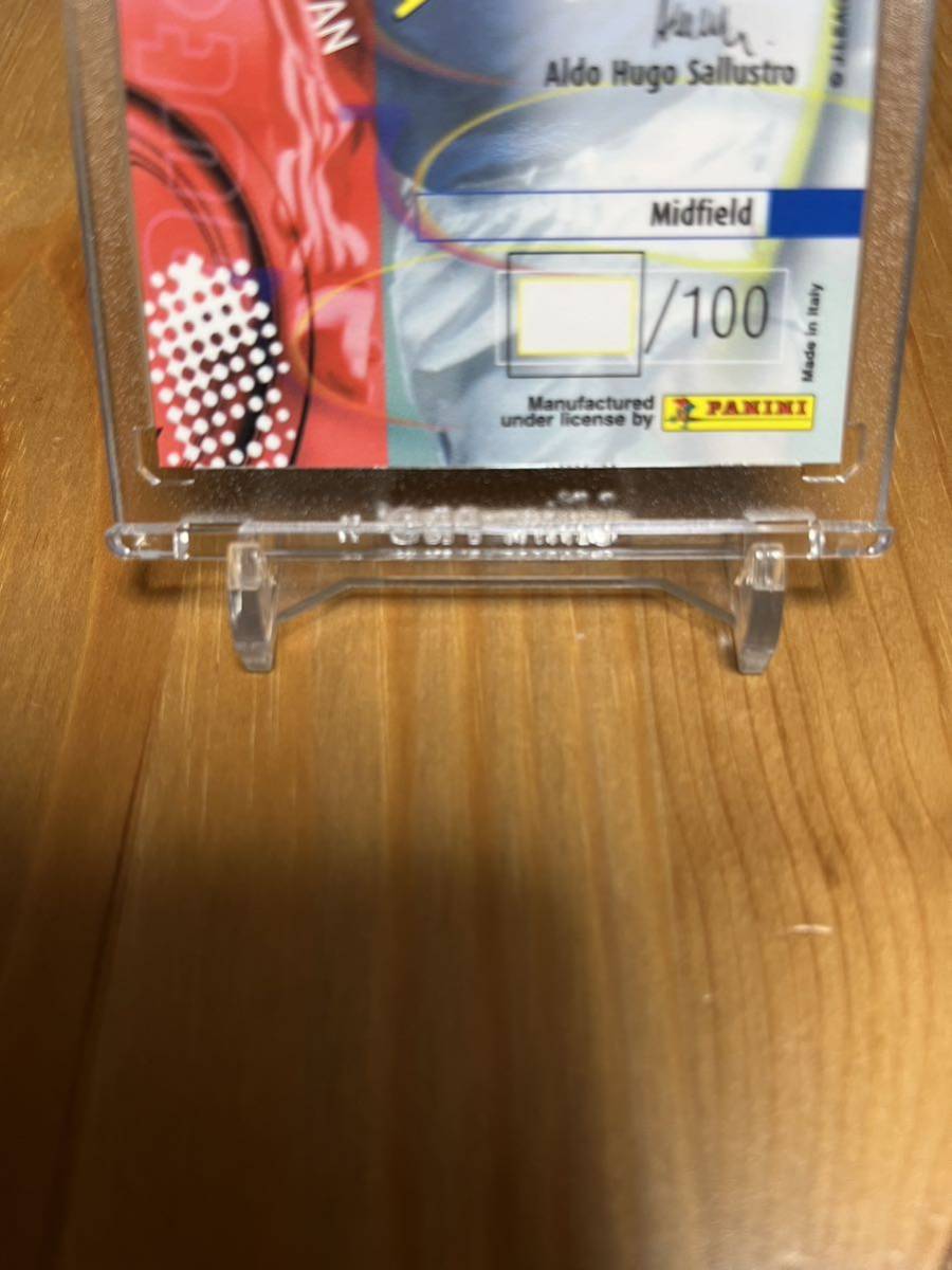 Panini World Cup 2002 中田英寿 直筆サインカード サンプル版