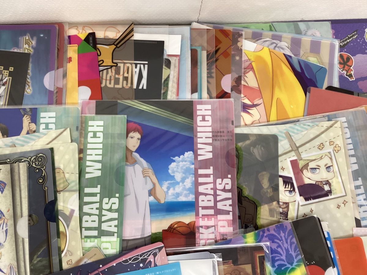 現状】アニメ コミック ゲーム クリアファイル まとめ売り ハイキュー