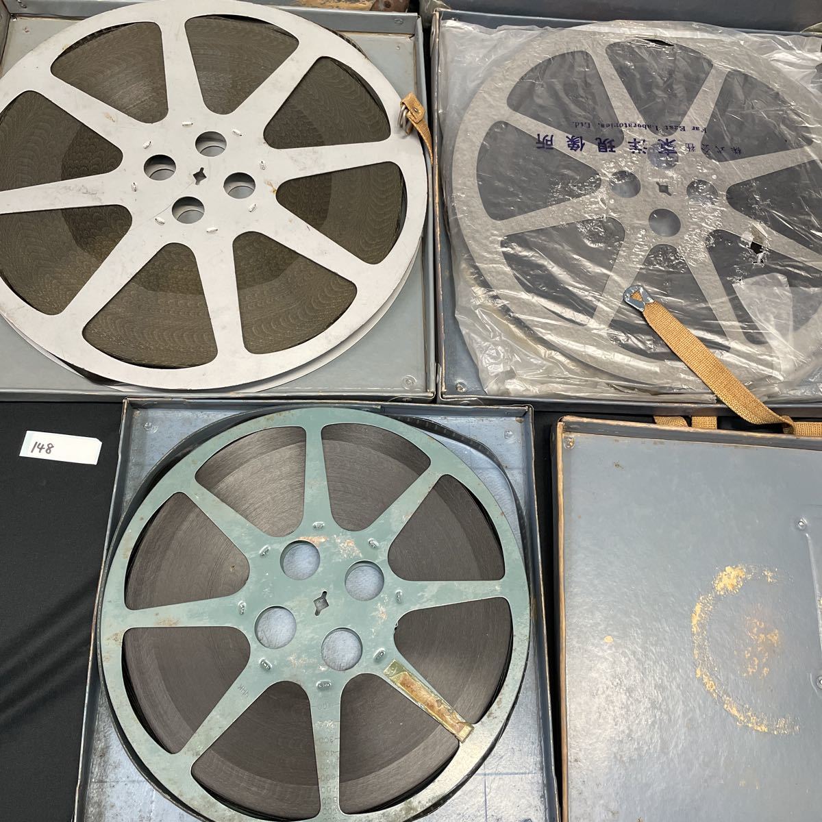 ○148○ 16mm フィルム　3本　動作未確認　ジャンク品 - 2026年最新Yahoo!オークション -16mm 16mm フィルム(家電、AV |