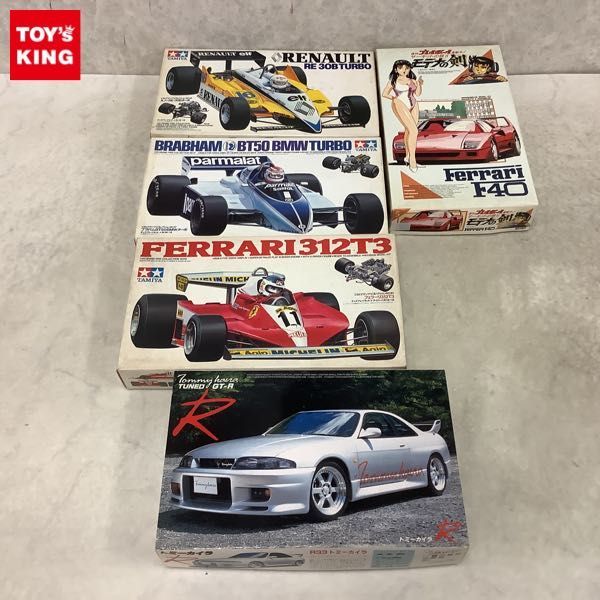 1円〜 タミヤ 他 1/20 フェラーリ312 T3 1/24 R33 トミーカイラ 等