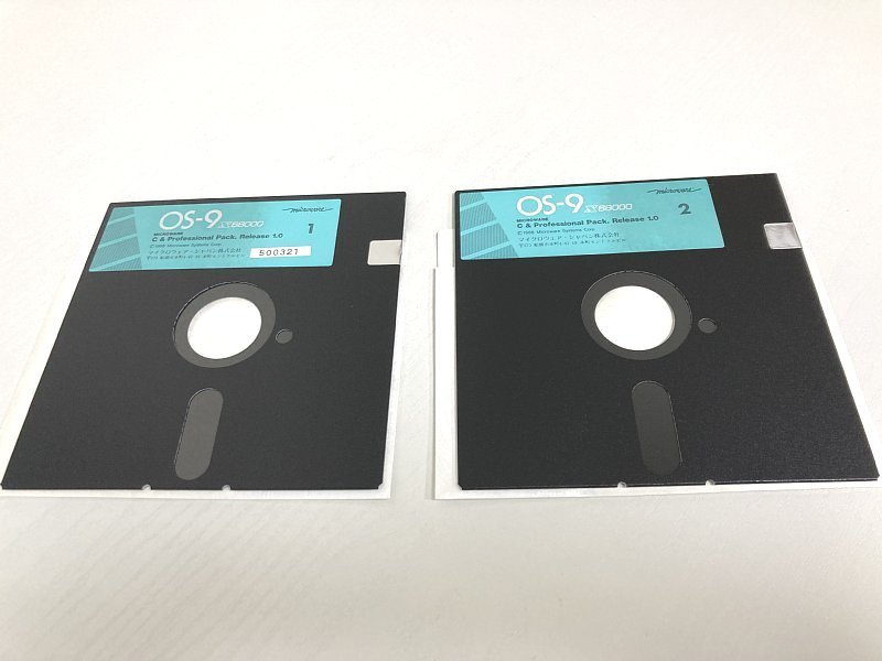 X68000用 OS-9 5インチ C&Professional Pack. Release 1.0 C COMPILER 
