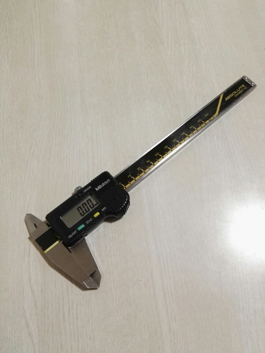 4042 送料185円 ミツトヨ デジタルノギス150mm(ノギス、マイクロメーター)｜売買されたオークション情報、yahooの商品情報をアーカイブ公開 - オークファン ノギス、マイクロメーター