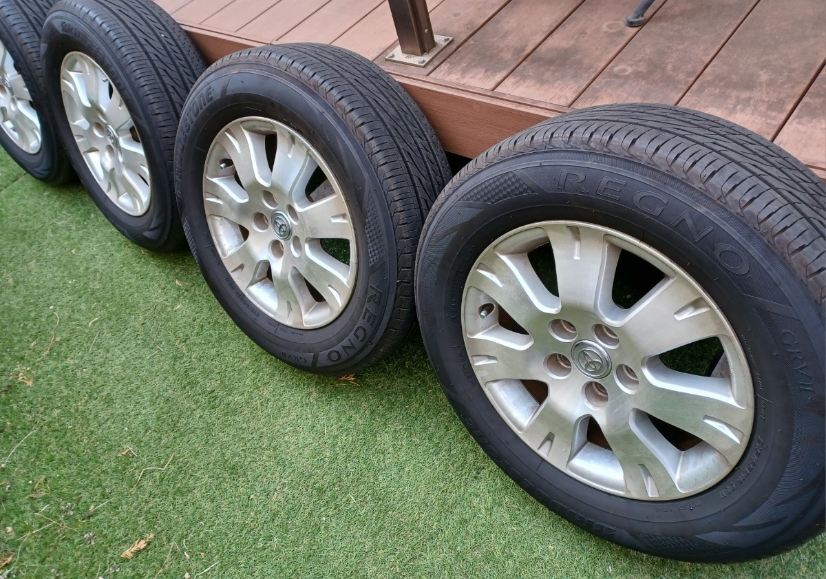 トヨタ アルファード 215/65R16 タイヤ ブリヂストン レグノ REGNO