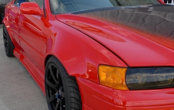 ★オリジン FRP フロントフェンダー set(+50mm)★チェイサー JZX100/GX100（D-119-FF） FRP フロントフェンダー ☆オリジン set(+20mm)☆チェイサー set(+50)チェイサー フロント