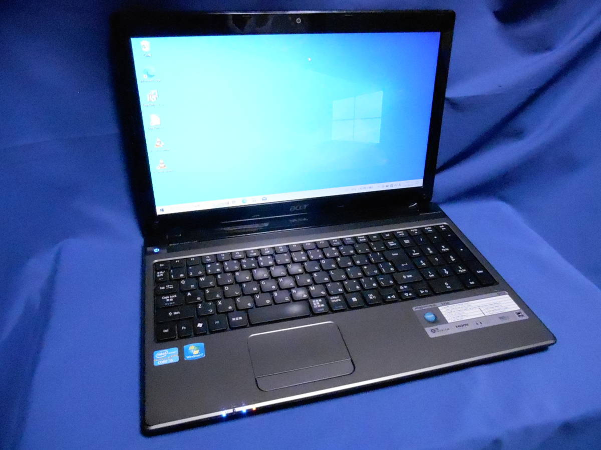 acer Aspire5750 Core i5 2410M 2.30GHz メモリ:4GB HDD:500GB マルチ