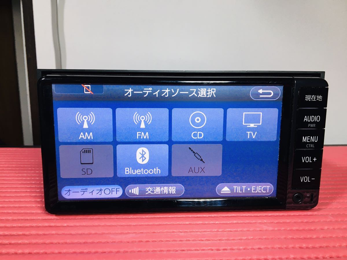 トヨタ純正 トヨタ純正 NSCD-W66メモリーナビ オーディオCD Bluetooth 
